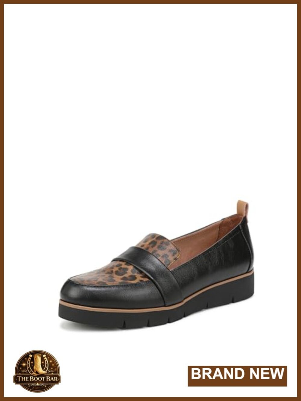 Women's Platform Loafers Slip-On Comfort Cushioned Shoes Loafer